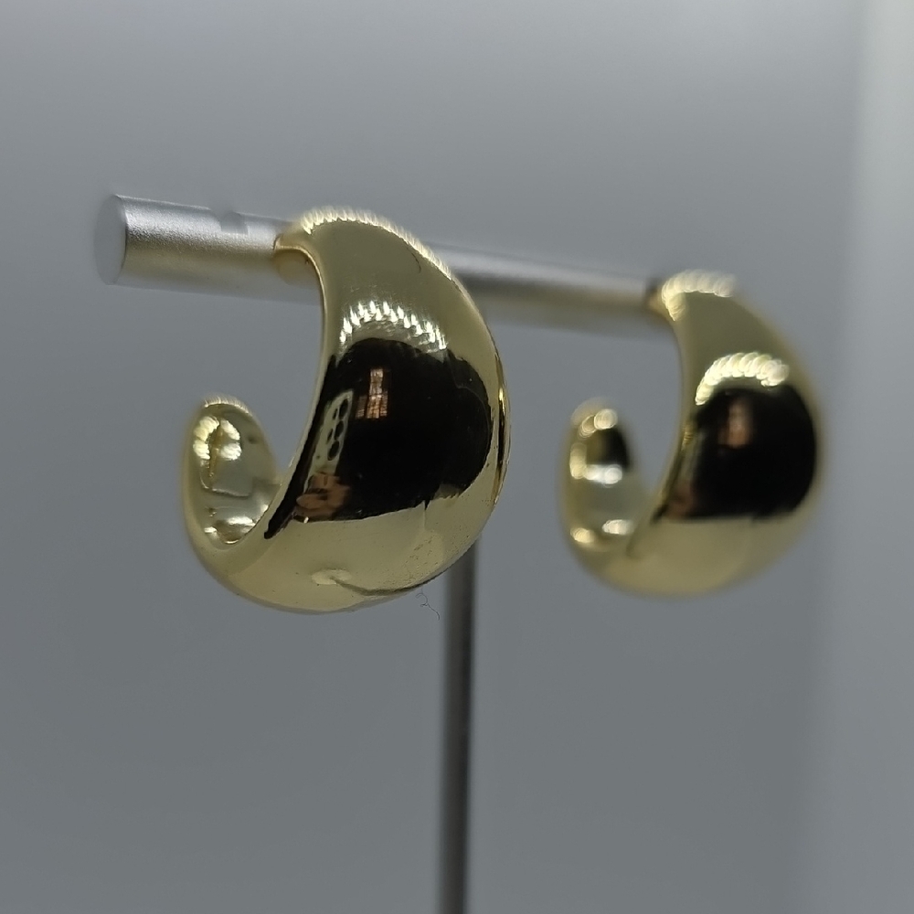 Elegant Gold Hoop Earrings